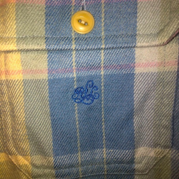 Lauren Ralph Lauren full zipper front Shirt/ Light Jacket Super Soft Size M - Picture 5 of 5